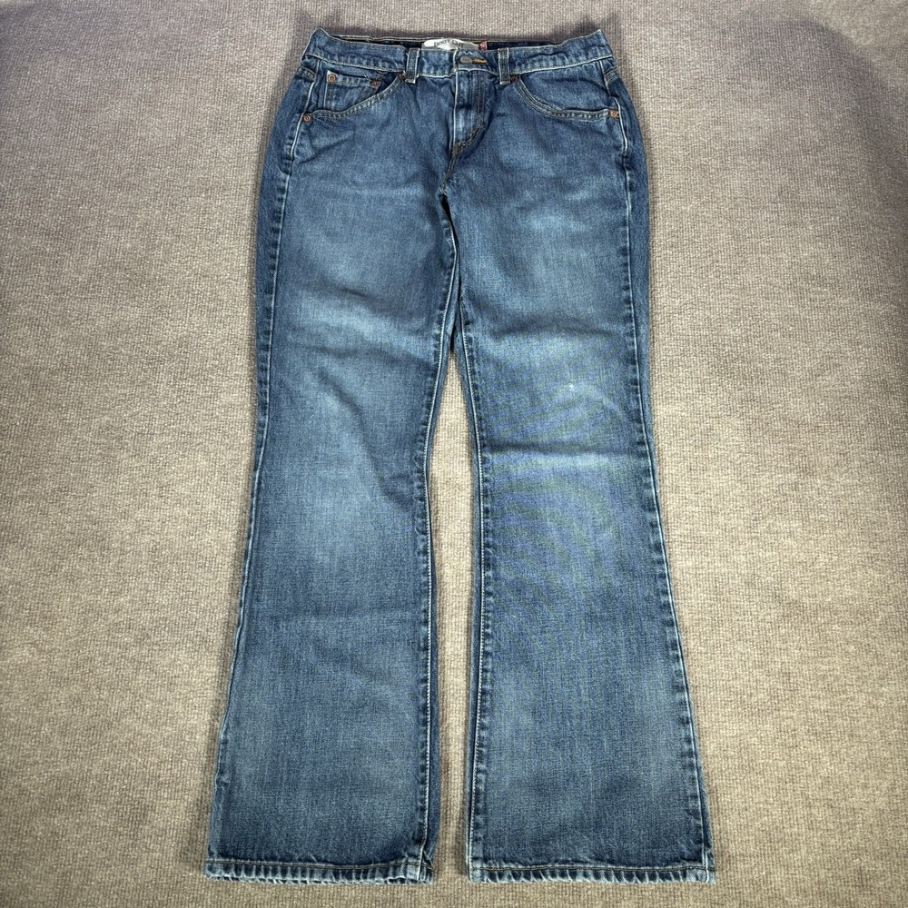 Vintage Levis 515 Jeans Womens 6 Bootcut Mid Rise Blue Denim Cotton Western 2005